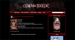 Desktop Screenshot of cinematerror.com