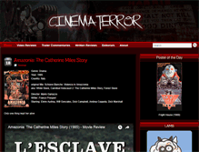 Tablet Screenshot of cinematerror.com